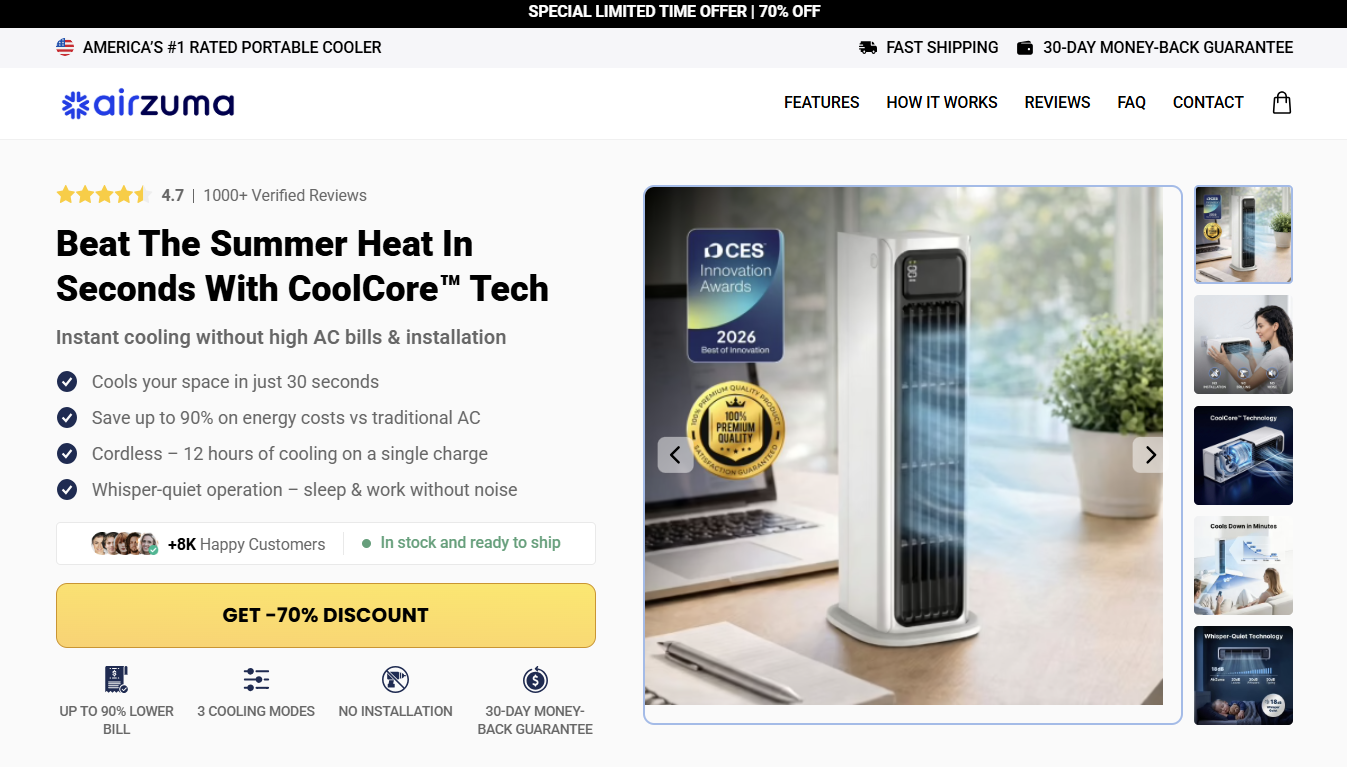 Coolizi Coolzy Portable AC