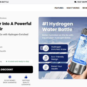 AquaFusion Hydrogen Bottle